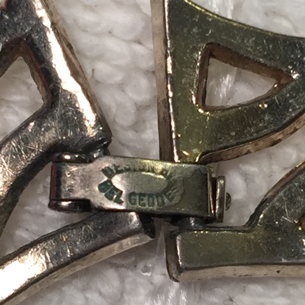 Extremely Rare Bel Geddes Necklace And Earrings View 6